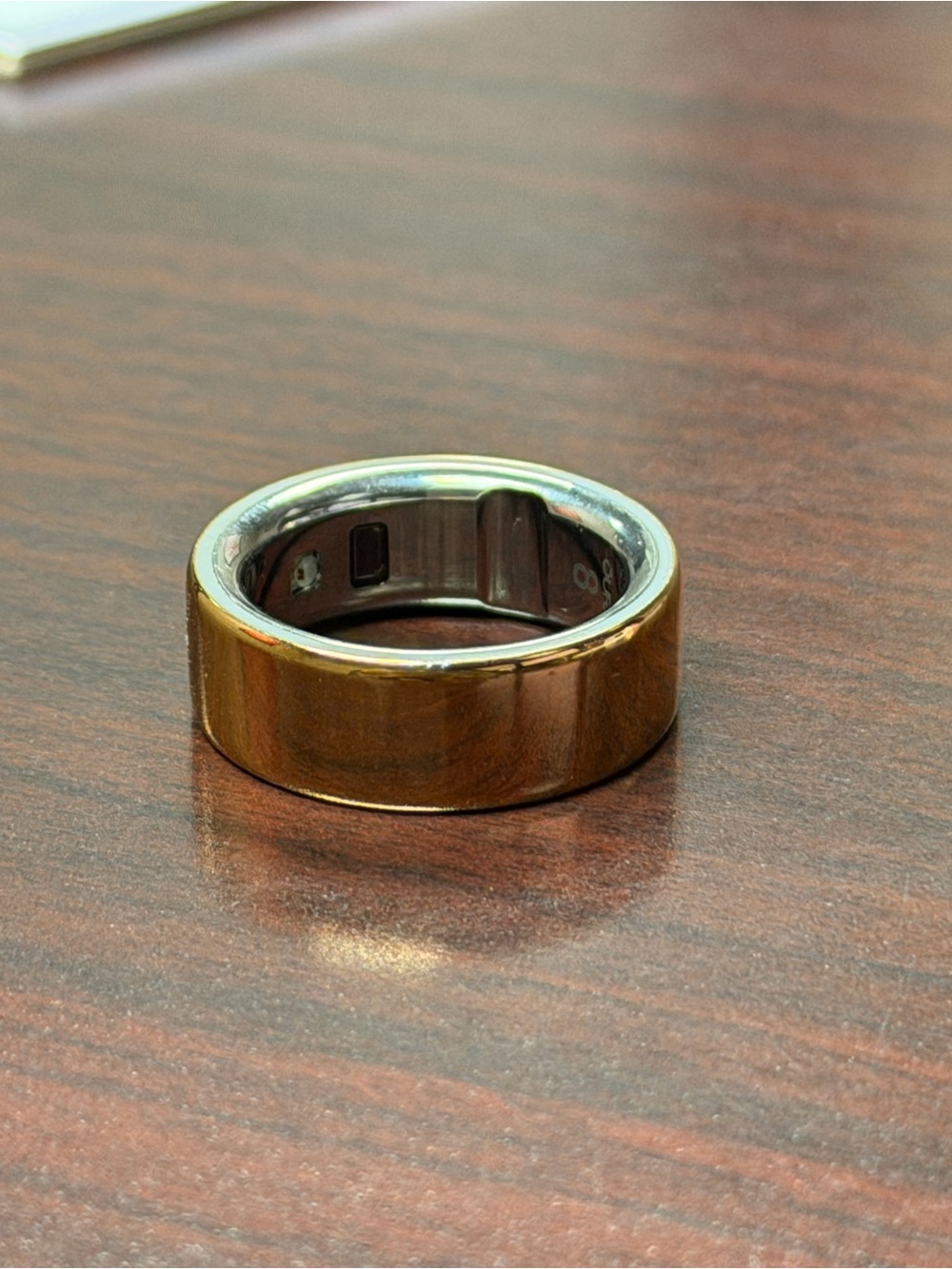Oura Wonens Rose Gold Smart Ring